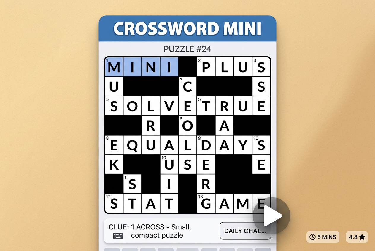 Crossword Mini